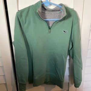 Vineyard Vines quarter zip boys size 5.